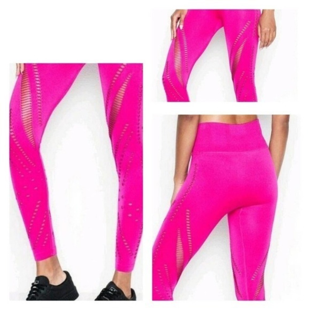 Victoria Secret Sport Magenta Seamless Leggings